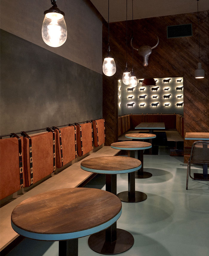 Gran Fierro Restaurant by Formafatal - restaurant, restaurant design, restaurant decor, retail design, #restaurant
