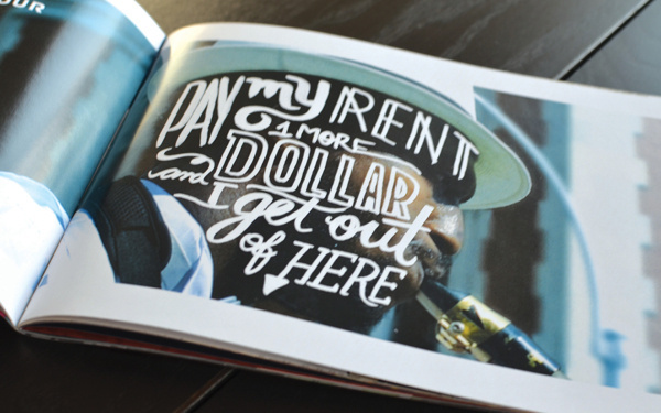 hand lettering