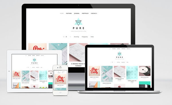 Free Minimalist Portfolio WordPress Themes