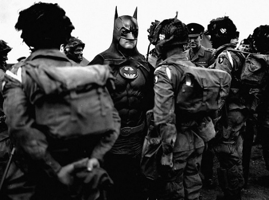SUPER HERO on the Behance Network #ww2 #army #war #military #batman