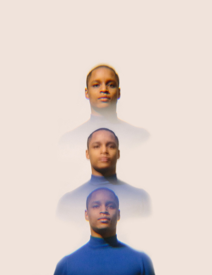 Portrait for Hello Mr. Issue 07, Chris Schoonover #photography #blue #repetition