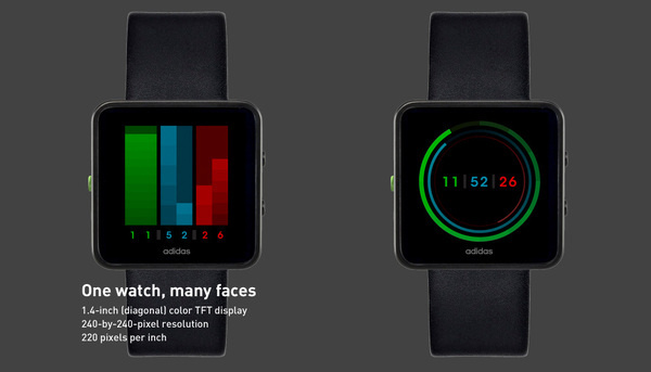 adidas miTime smartwatch #adidas #design #digital #watch #awesome