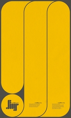 FWS identity, Mihail Mihaylov's Portfolio #yellow #graphic #poster