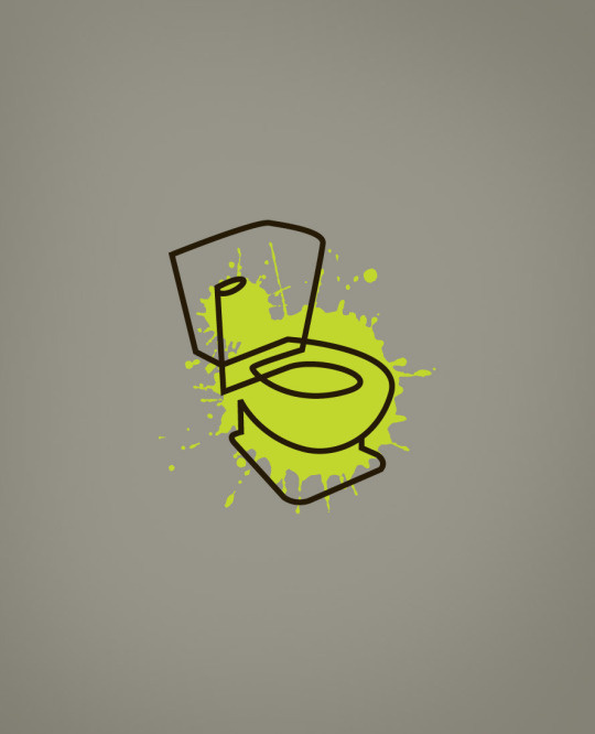 personal, logo, toilet, sick, splatter, line, simple #toilet #line #simple #sick #logo #personal #splatter
