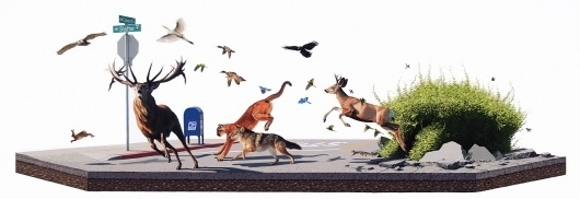 Paintings - Josh Keyes #painting #animals
