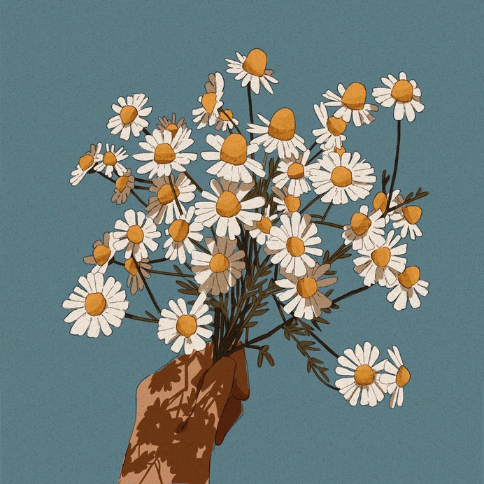 daisy painting & daisy paint by number #painting