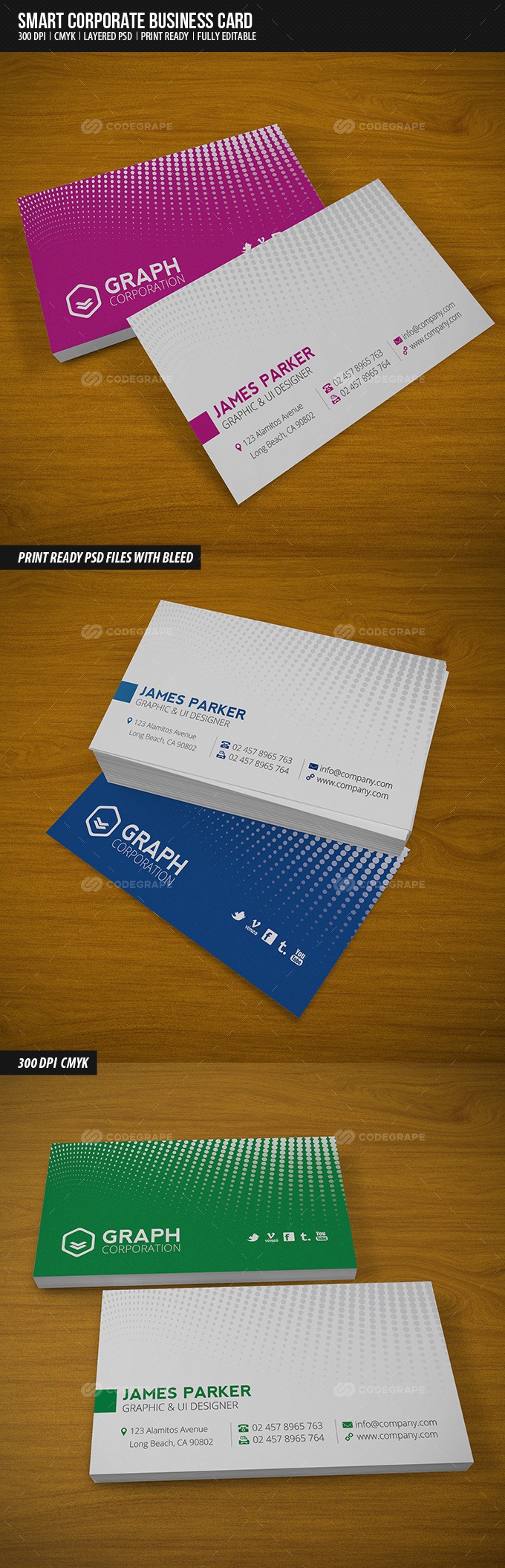 Smart Corporate Business Card