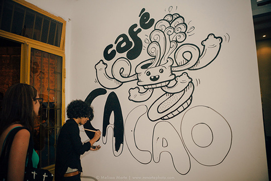 "Mural Expo #Holasoymolly" by Molly Yllom #illustration #character #design #mural #painting