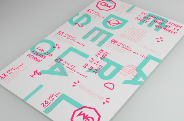 Club Gazon -www.supersuper.fr #gazon #france #design #graphic #grenoble #club