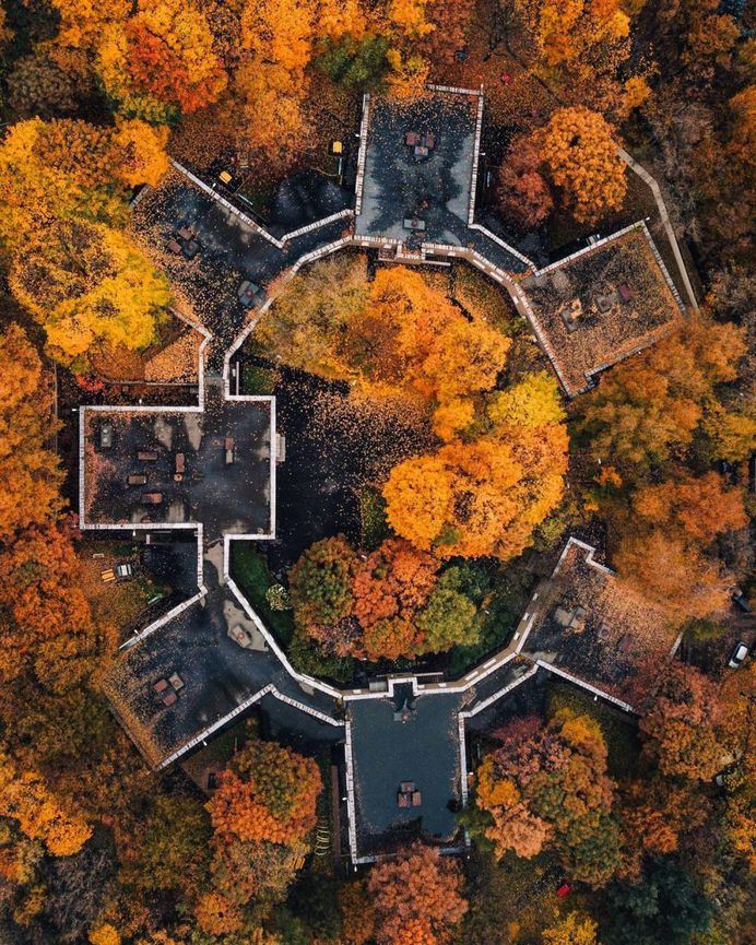 Strange and Surreal Abandoned Places of Russia From Above