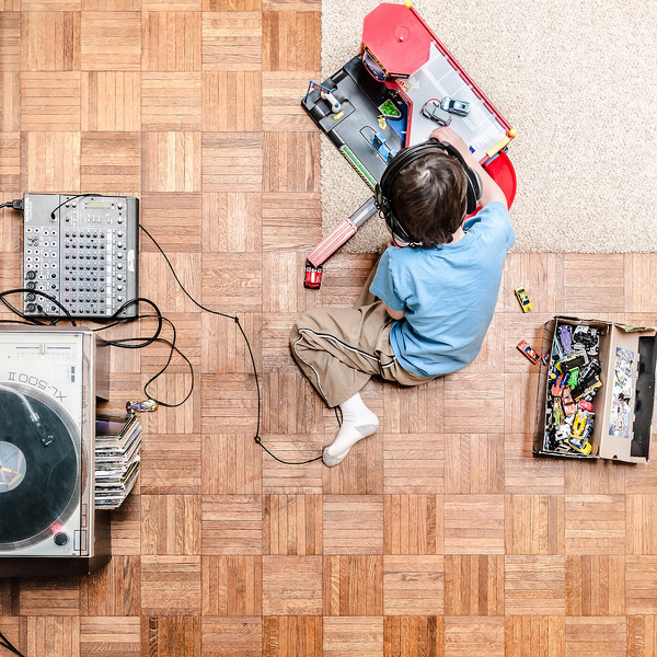 Home with my son, Jonah. Ithaca 2011 #matchbox #photography #cars #play #records