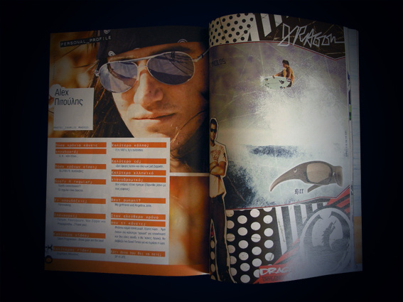 Goodtime Mag #urban #surf #athens #sk8 #city #design #graphic #downtown #goodtimes #spread #skate #snowboard #fashion #layout #greece #magazine #typography