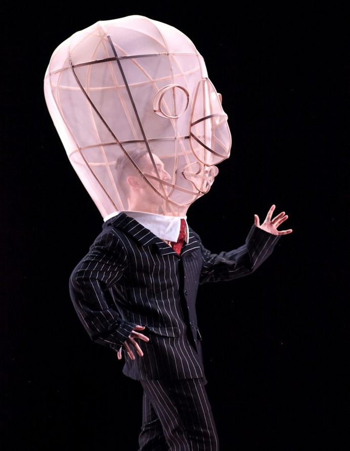 Veronica Toppino's social distancing Structure hats are an expression of shielded extravagance