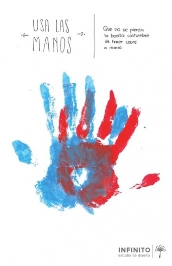 (5) Afiches #a #mano #hecho #handmade #hands