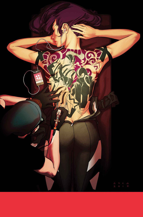 X__X • 死 者 の 顔 • - Kris Anka #comic #tattoo #girl