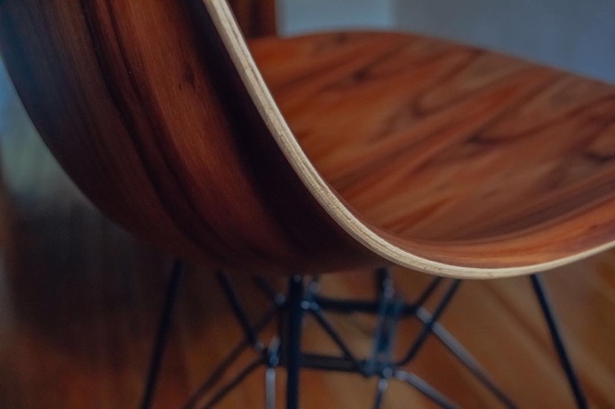 Eames Molded Wood Chair. One of my personal chairs.