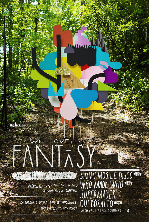 We Love Fantasy — Vallee Duhamel #duhamel #fantasy #vallee #woods #design #poster