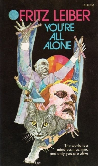 you%27re+all+alone.jpg (381×640) #book #cat #leiber #cover #alone