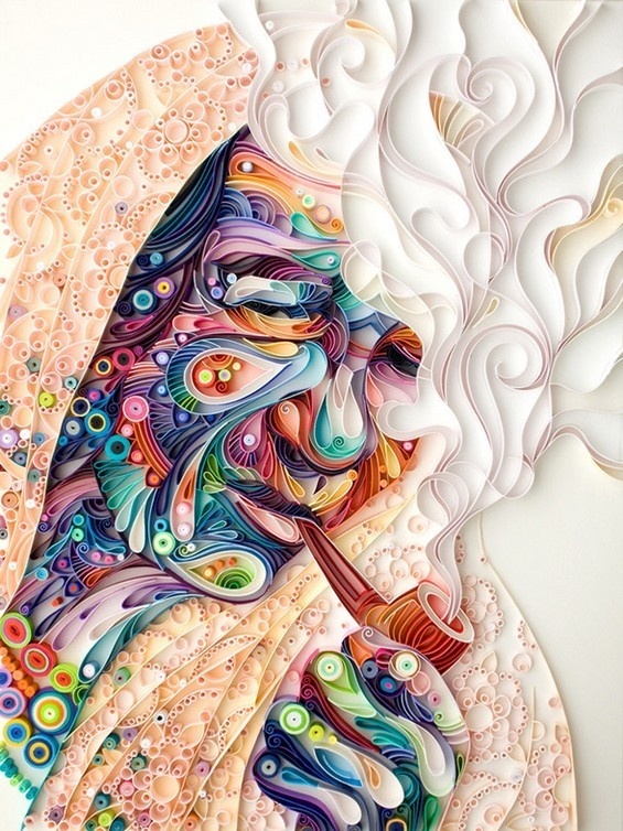 Yulia Brodskaya paper art7 #craft #illustration #paper