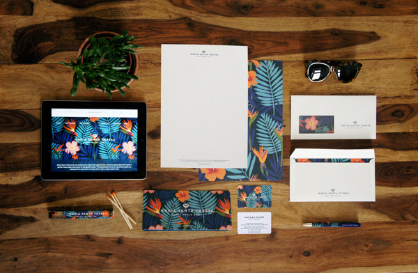 Maria Santa Teresa Guest House on Behance #identity