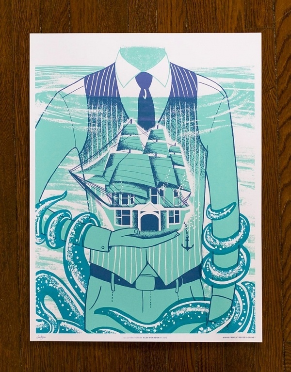 FPO: Stowaway Poster #illustration