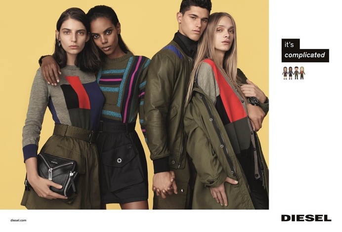 Diesel SS16 Campaign #diesel #campaign #emoji