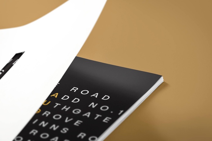 #diecut #Gold #black #goldfoil #metallic #Pantone#AnnuralReport #publication #design #minimal #annual report