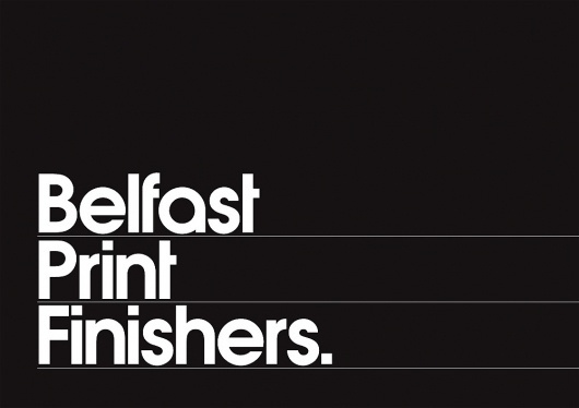 Belfast Print Finishers : Chris Killeen #logo