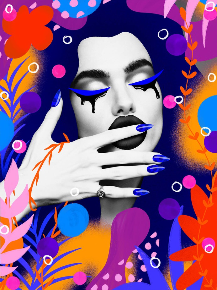 Magazine illustration by Andreea Robescu. www.andreearobescu.com