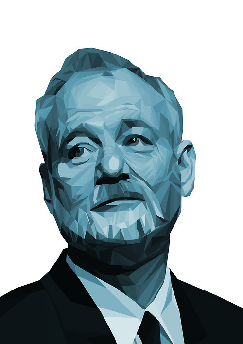 poly #illustration #portrait
