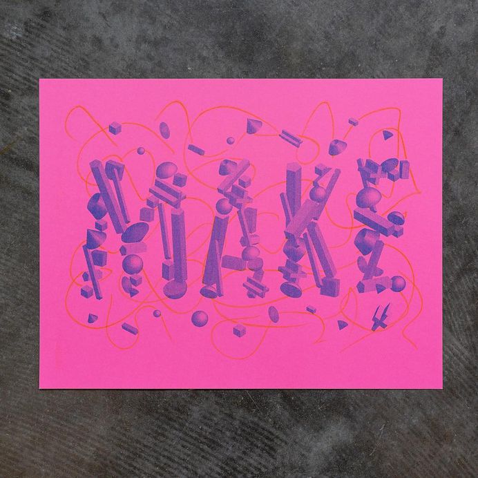 Analog Research Laboratory on Instagram: “Sometimes small is better. Sometimes slow is better. Sometimes it might be better to make nothing at all. #printmaking risograph #riso…”
