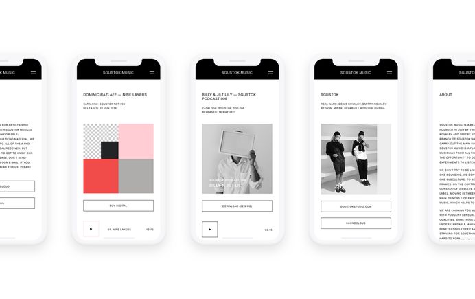 Sgustok Music on Behance