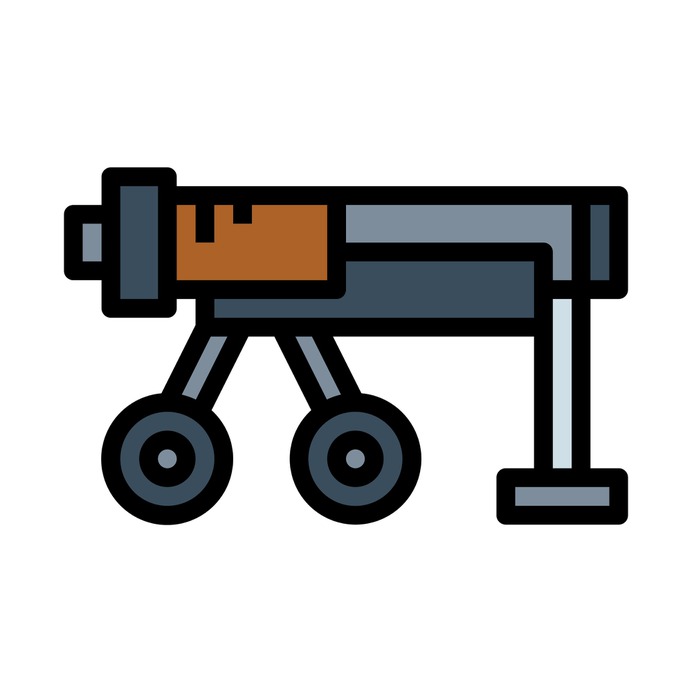 See more icon inspiration related to cannon, miscellaneous, army, military, shoot, gun, weapons, weapon, bomb and war on Flaticon.