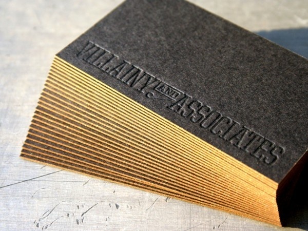 20 Brilliant Edge Painted Business Cards #card #identity #business