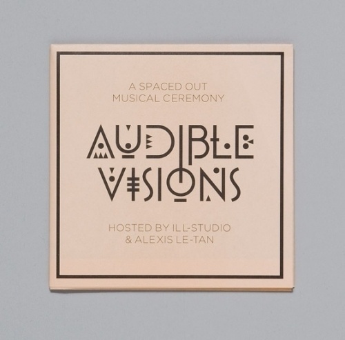 Audible Visions — Trend List #music #cover #typography