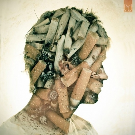 Double Exposure portraits | Fubiz ™ #photography #within