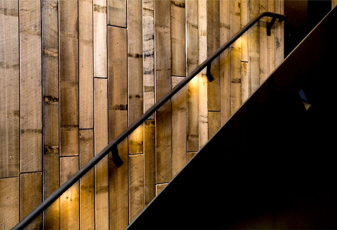 Unique and Trendy Guest House Pumphouse Point - #stairs, #staircase, #stairway, #architecture