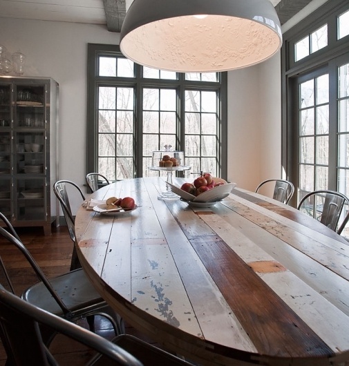 The Wilton Residence by UXUS Design | Yatzer™ #salvage #table #vintage #chairs
