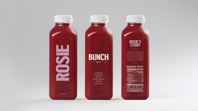 Bunch — DIA — Strategy | Branding | Design | Motion #packaging #bottle #juice