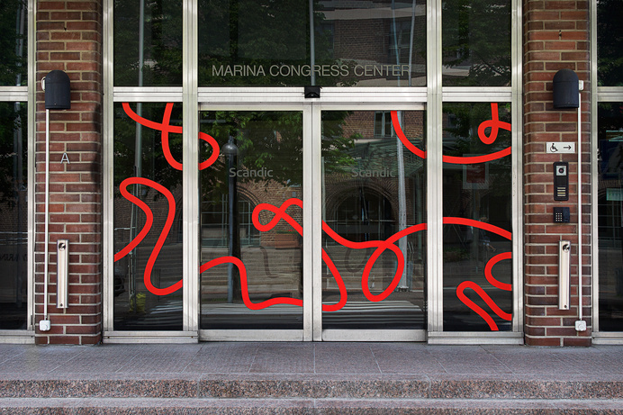 ERC 2014 — Werklig #facade #sign #window #vinyl #signage #decal