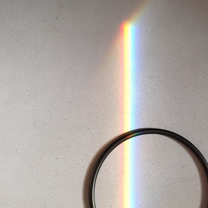 Apparitions. Prisms • concrete • metal