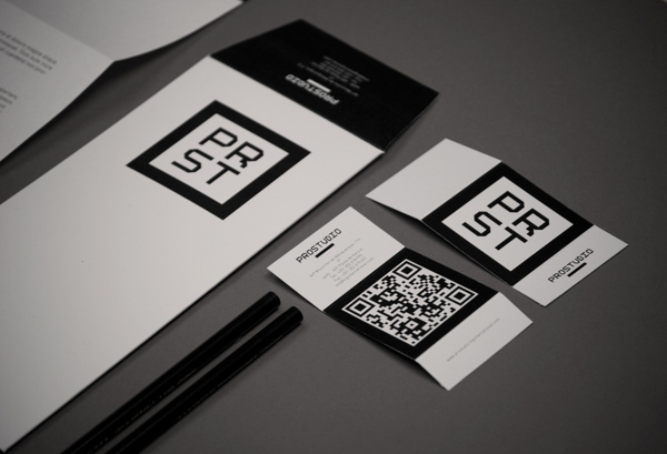ProStudio Branding on Behance #maandesign #helder #stationary #letterpaper #card #maan #letter #identity #glitch #envelope #personal #prostudio #prst #pencil #paper