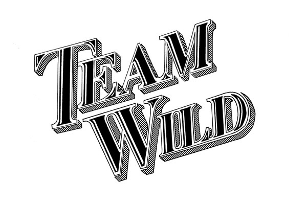 Team Wild #logo #lettering #chalk