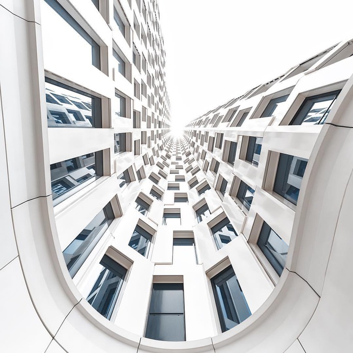 Creative and Symmetrical Architectural Photography by Christian Theile
