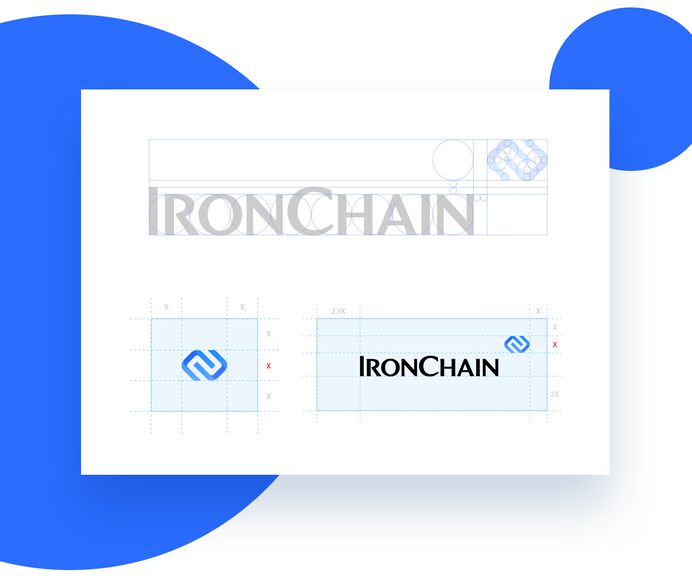 IronChain Brand Identity #logo #graphic #design