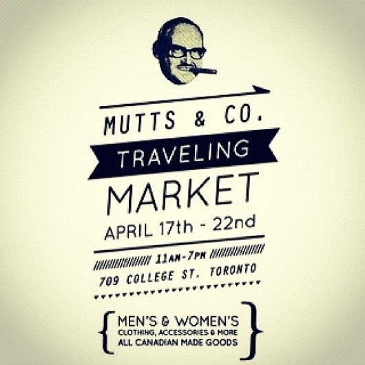 Instagram #toronto #muttonhead #collateral #market