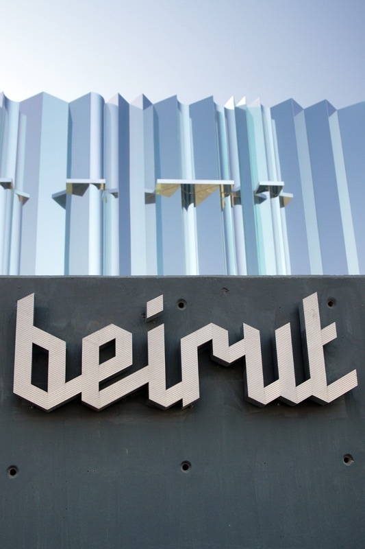 Beirut #signage #type #script #logo