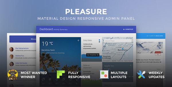 Material Design Admin Templates