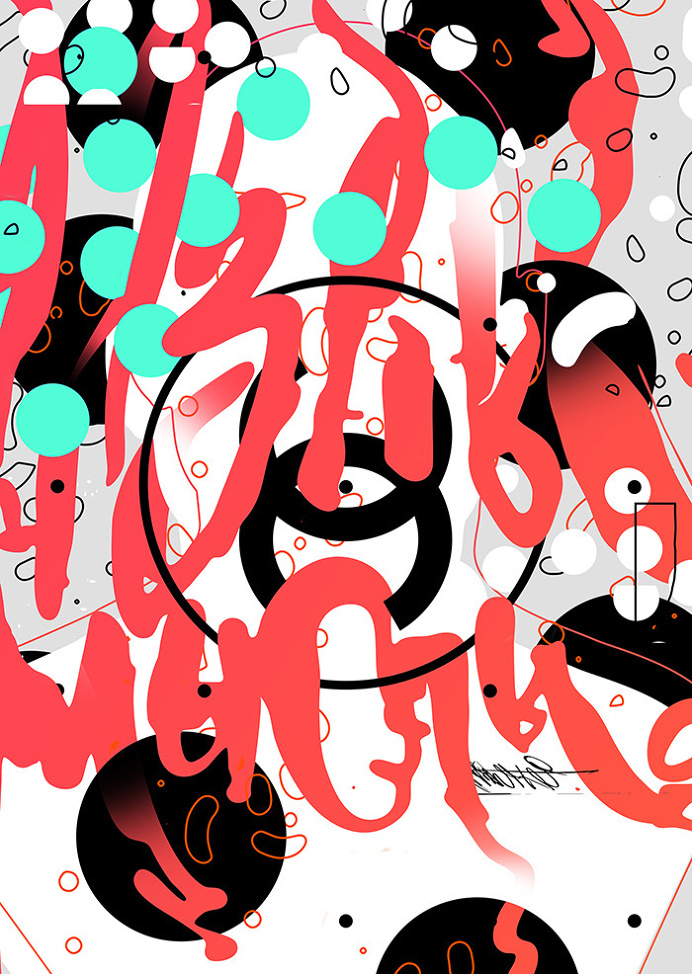 Ðœy visual thinks about how life reflects on my life, work is focused on feelings visualisation I use various colours and geometry forms to #graphicdesign #color #illustration #giga #digitalart #portrait #gradient #chanel #gigakobidze #kobidze