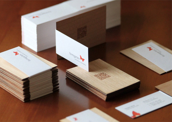 QR Code Business Card #inspiration #creative #business #card #design #unique